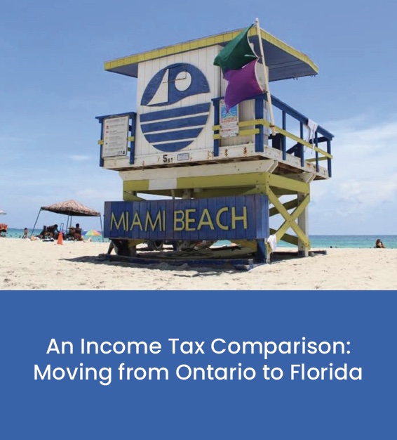an income tax comparison, moving from canada to florida